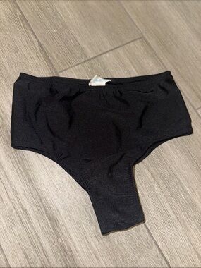iHeartRaves Black High-Waist Dance Briefs
